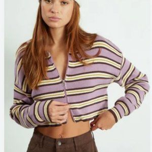 Kendall & Kylie Chiller Baby Hoodie zip up jacket cropped